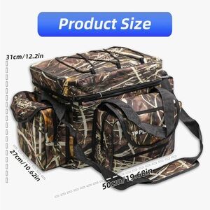 Camouflage Messenger Bag